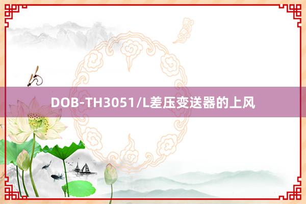 DOB-TH3051/L差压变送器的上风